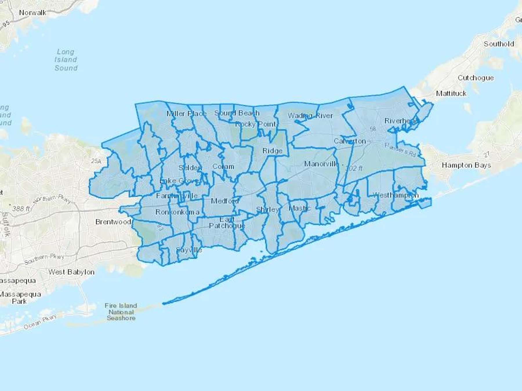 Blaze Fuel Oil Inc Cash Heating Oil Delivery Map Map With The Blaze Fuel Oil Inc Heating Oil Delivery Area Shaded In Blue