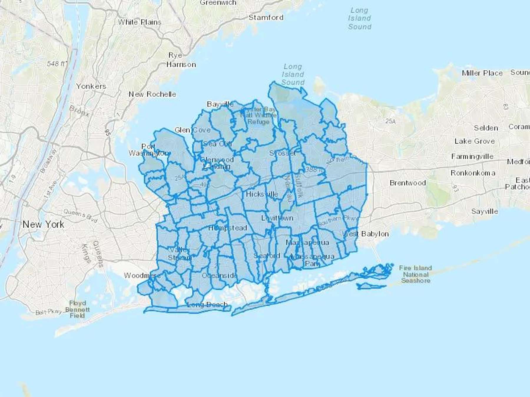 Windsor Fuel Co Inc Cash Heating Oil Delivery Map Map With The Windsor Fuel Co Inc Heating Oil Delivery Area Shaded In Blue