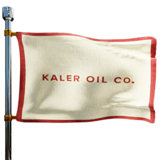 Kaler Oil Co Inc Heating Oil Prices Flag Photo of Kaler Oil Co Inc flag denoting best heating oil prices the company offers