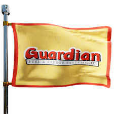Guardian Discount Heating Oil Prices Flag Photo of Guardian Discount flag denoting best heating oil prices the company offers