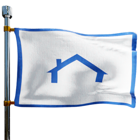 Hometown Fuel Heating Oil Prices Flag Photo of Hometown Fuel flag denoting best heating oil prices the company offers