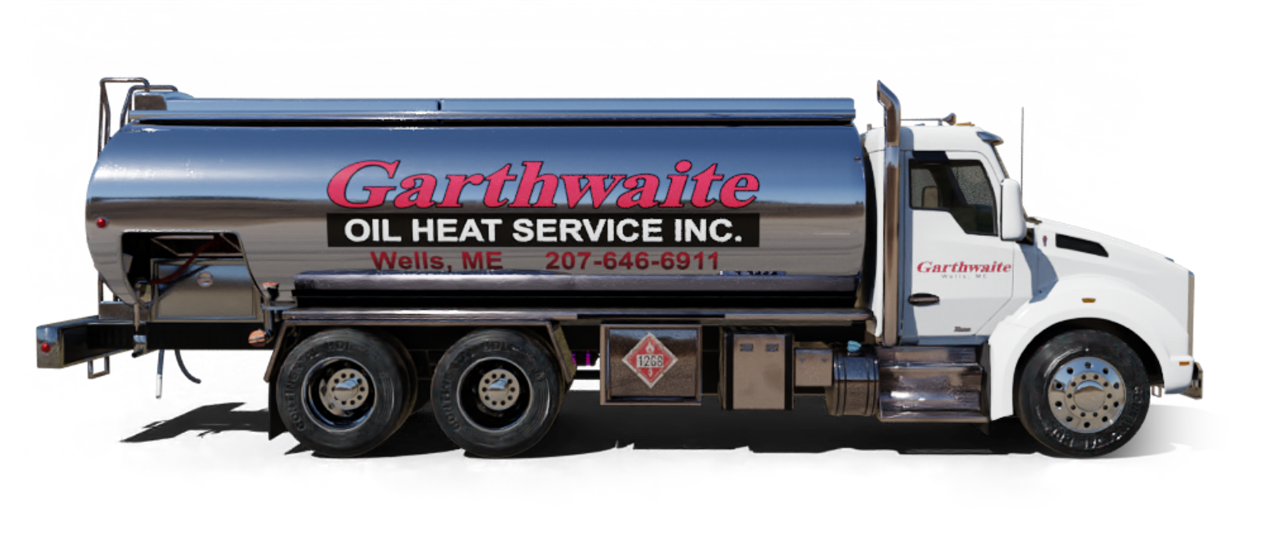 Heatly Oil truck Heatly Oil Truck in front of metro line