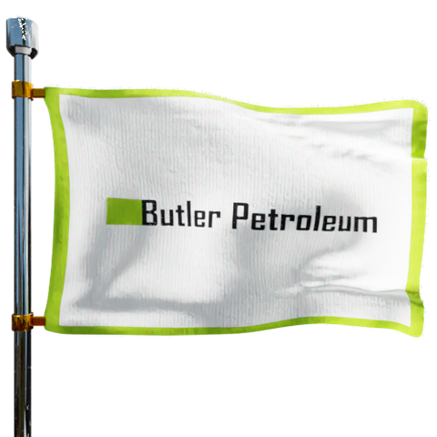 Butler Petroleum Corporation Heating Oil Prices Flag Photo of Butler Petroleum Corporation flag denoting best heating oil prices the company offers