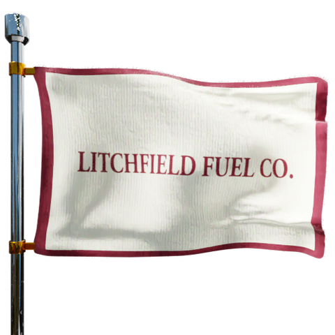 Litchfield Fuel Co Heating Oil Prices Flag Photo of Litchfield Fuel Co flag denoting best heating oil prices the company offers