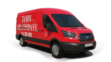 Tandy Oil Company LLC furnace repair van Photo of a Tandy Oil Company LLC furnace repair van