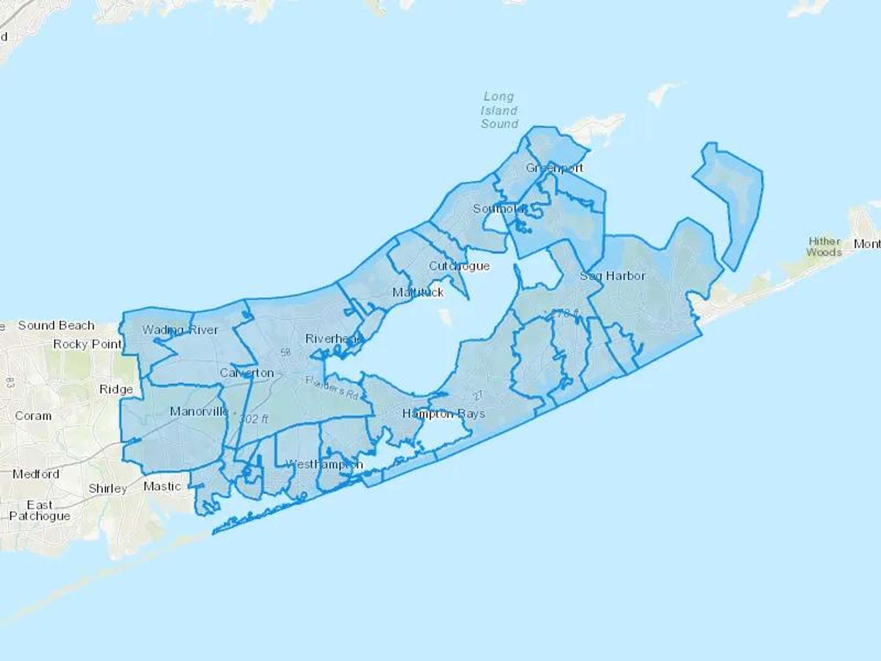 Tandy Oil Company LLC Cash Heating Oil Delivery Map Map With The Tandy Oil Company LLC Heating Oil Delivery Area Shaded In Blue