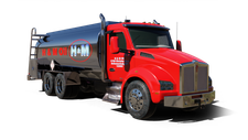 H & M Oil Co Inc Hoffman & Miller Oil Co Cash Heating Oil truck Photo of a H & M Oil Co Inc Hoffman & Miller Oil Co heating oil truck