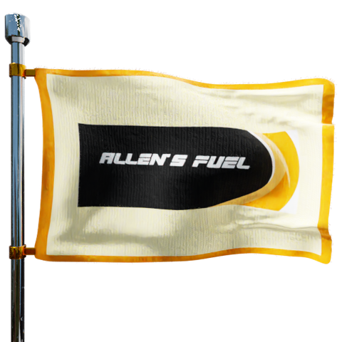 Allen's Fuel Heating Oil Prices Flag Photo of Allen's Fuel flag denoting best heating oil prices the company offers