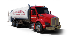 Main Energy Inc Cash Heating Oil truck Photo of a Main Energy Inc heating oil truck