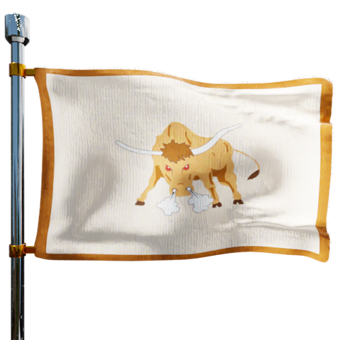 Longhorn Oil Company Heating Oil Prices Flag Photo of Longhorn Oil Company flag denoting best heating oil prices the company offers