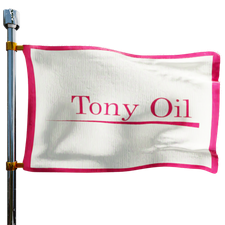 Tony Oil Inc Heating Oil Prices Flag Photo of Tony Oil Inc flag denoting best heating oil prices the company offers