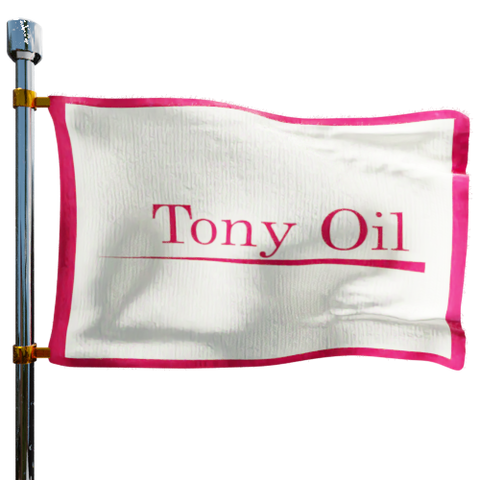 Tony Oil Inc Heating Oil Prices Flag Photo of Tony Oil Inc flag denoting best heating oil prices the company offers