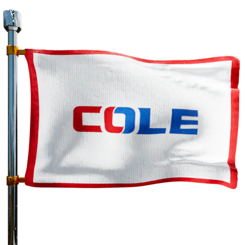 Photo of Cole Heating & Cooling flag denoting best heating oil prices the company offers