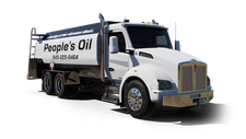 People's Oil Cash Heating Oil truck Photo of a People's Oil heating oil truck