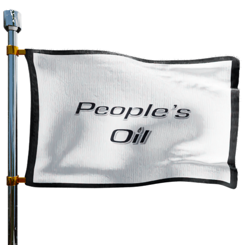 People's Oil Heating Oil Prices Flag Photo of People's Oil flag denoting best heating oil prices the company offers