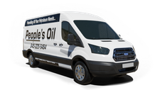 People's Oil furnace repair van Photo of a People's Oil furnace repair van