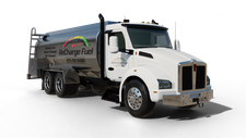 Reacharge fuel Cash Heating Oil truck Photo of a Reacharge fuel heating oil truck