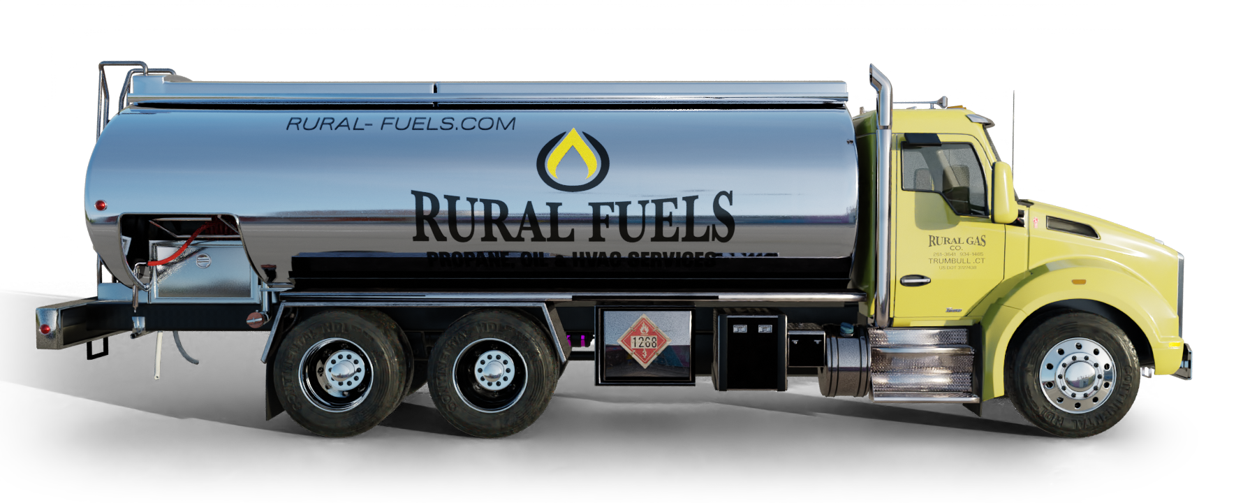 Heatly Oil truck Heatly Oil Truck in front of metro line