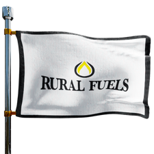 Rural Energy LLC Heating Oil Prices Flag Photo of Rural Energy LLC flag denoting best heating oil prices the company offers