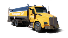 Rockingham Oil LLC Cash Heating Oil truck Photo of a Rockingham Oil LLC heating oil truck