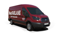 MacFarlane Energy Inc furnace repair van Photo of a MacFarlane Energy Inc furnace repair van