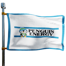 Penguin Energy Corp Heating Oil Prices Flag Photo of Penguin Energy Corp flag denoting best heating oil prices the company offers
