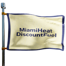 Miami Heat Discount Fuel Heating Oil Prices Flag Photo of Miami Heat Discount Fuel flag denoting best heating oil prices the company offers