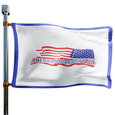 American Discount Oil & Propane Heating Oil Prices Flag Photo of American Discount Oil & Propane flag denoting best heating oil prices the company offers