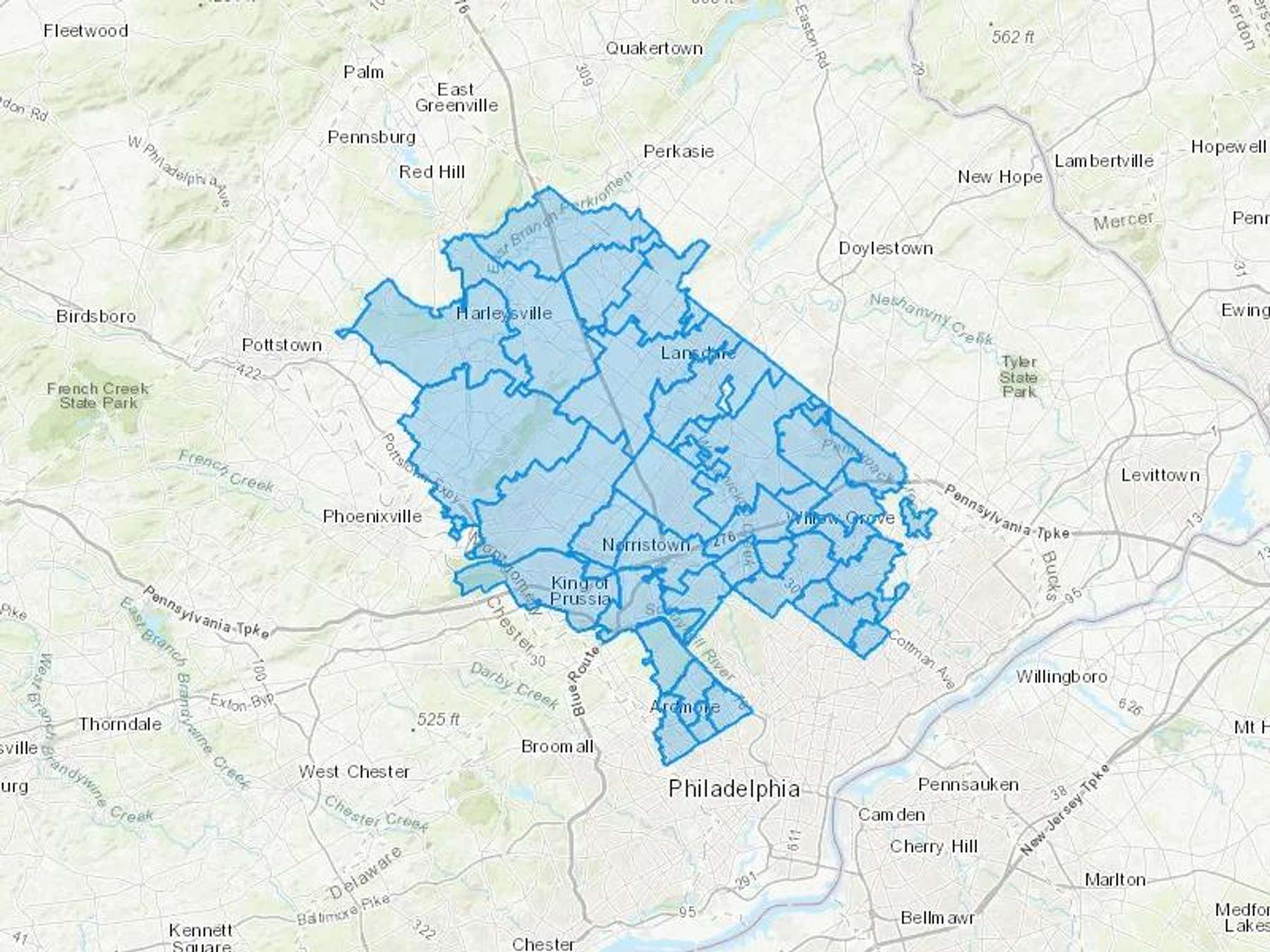 Keroscene Inc Cash Heating Oil Delivery Map Map With The Keroscene Inc Heating Oil Delivery Area Shaded In Blue