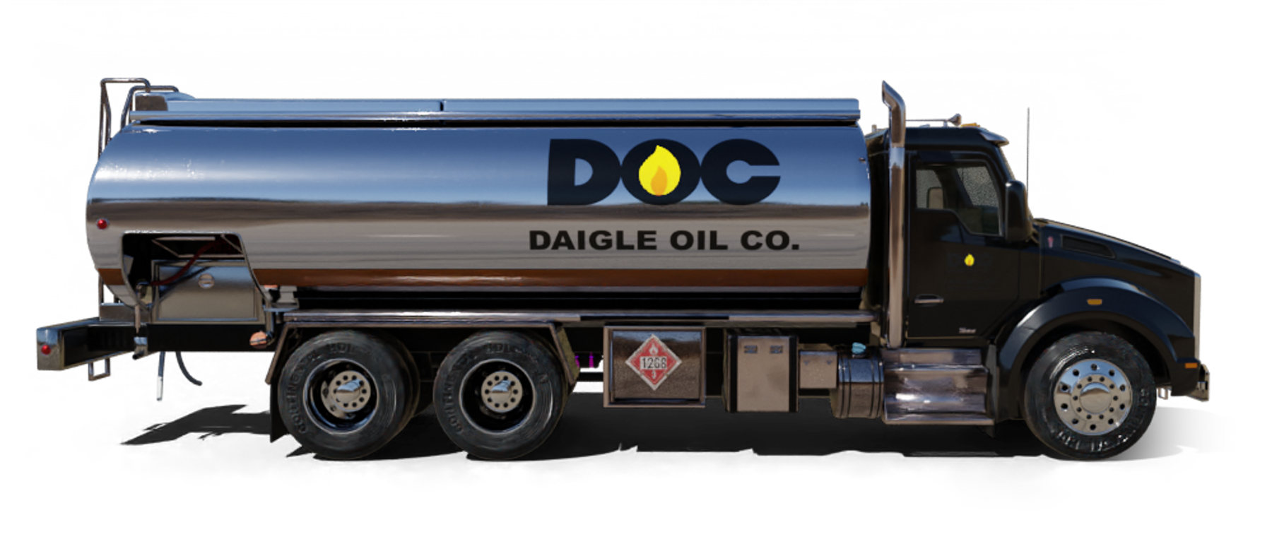 Heatly Oil truck Heatly Oil Truck in front of metro line