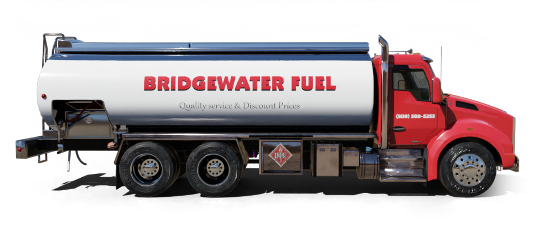 J Thurston Heating Oil Truck J Thurston Heating Oil Truck parked at riverside