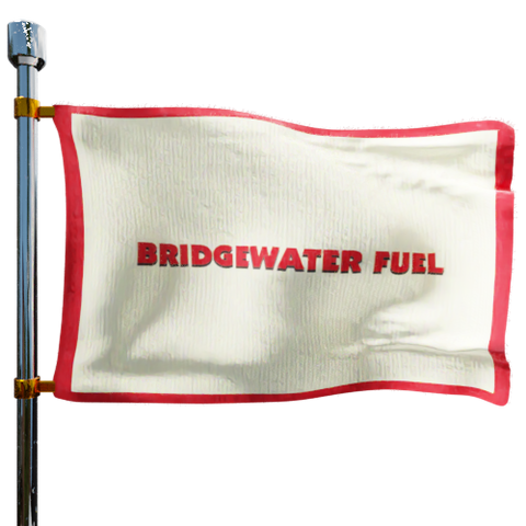 Bridgewater Fuel Heating Oil Prices Flag Photo of Bridgewater Fuel flag denoting best heating oil prices the company offers