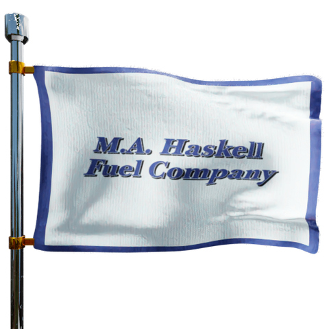 MA Haskell Fuel Company LLC Heating Oil Prices Flag Photo of MA Haskell Fuel Company LLC flag denoting best heating oil prices the company offers