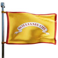 Williams Oil Co Inc Heating Oil Prices Flag Photo of Williams Oil Co Inc flag denoting best heating oil prices the company offers