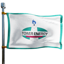 Tower Energy LLC Heating Oil Prices Flag Photo of Tower Energy LLC flag denoting best heating oil prices the company offers