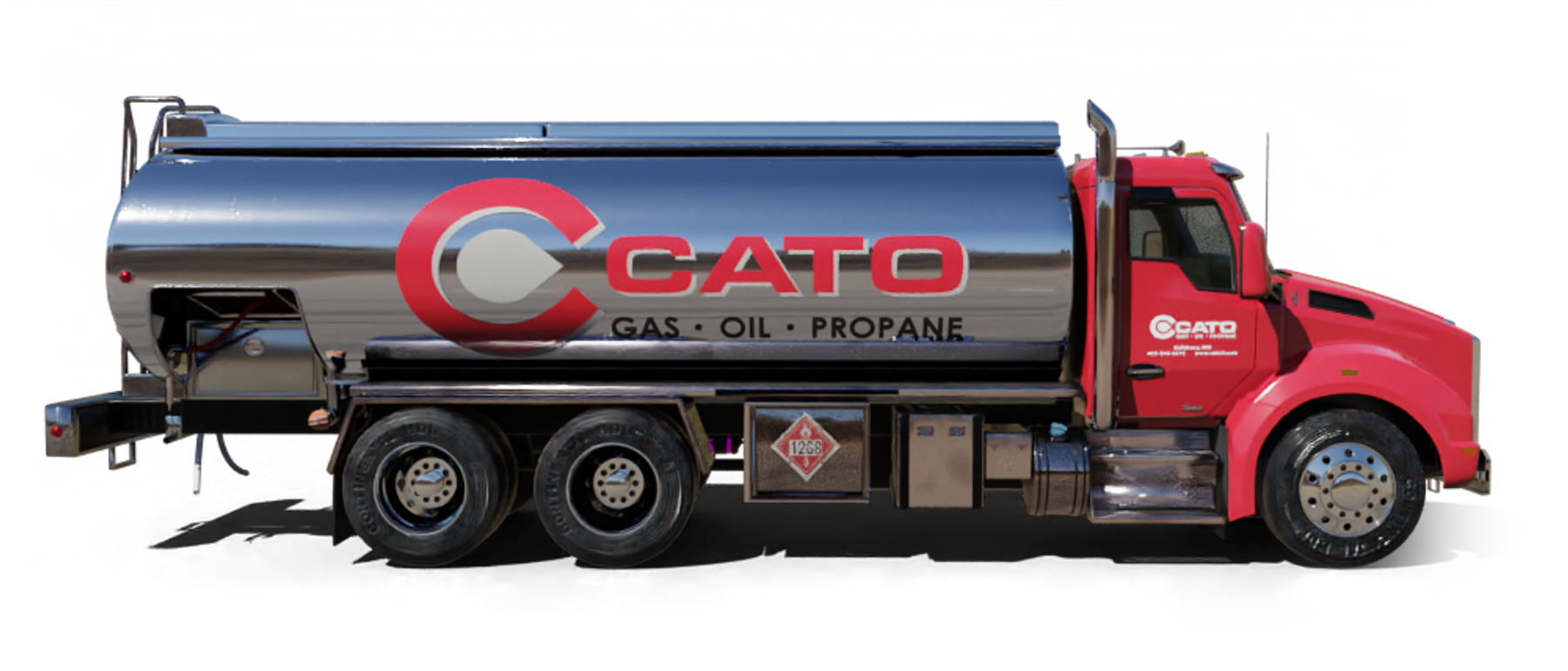 Heatly Oil truck Heatly Oil Truck in front of metro line