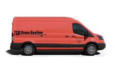 Tsm Home Heating LLC furnace repair van Photo of a Tsm Home Heating LLC furnace repair van