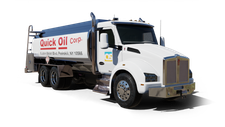 Quick Silver Oil Corp Cash Heating Oil truck Photo of a Quick Silver Oil Corp heating oil truck