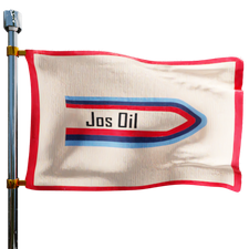 Jos Oil Heating Oil Prices Flag Photo of Jos Oil flag denoting best heating oil prices the company offers