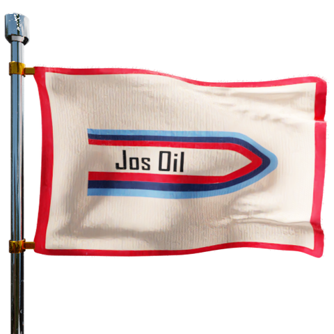 Jos Oil Heating Oil Prices Flag Photo of Jos Oil flag denoting best heating oil prices the company offers