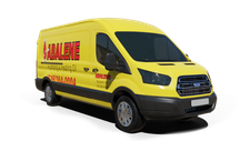 Abalene Plumbing & Heating Inc furnace repair van Photo of a Abalene Plumbing & Heating Inc furnace repair van