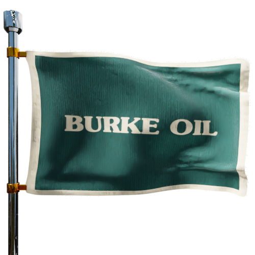 Burke Oil cash heating oil price logo
