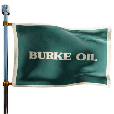 Burke Oil Heating Oil Prices Flag Photo of Burke Oil flag denoting best heating oil prices the company offers