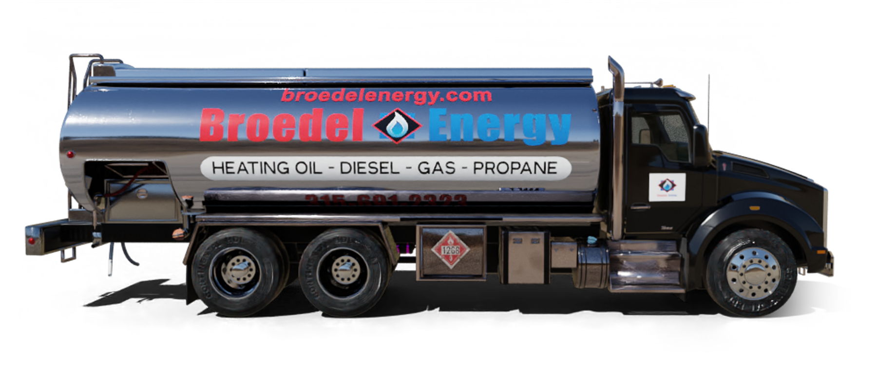 Bolla Oil Heating Oil Truck Bolla Oil residential home heating oil truck at the intersection of Bedford Ave and Pettit Ave in Bellmore, Long Island, New York delivering fuel oil.