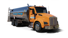 Orange Energy Inc Cash Heating Oil truck Photo of a Orange Energy Inc heating oil truck