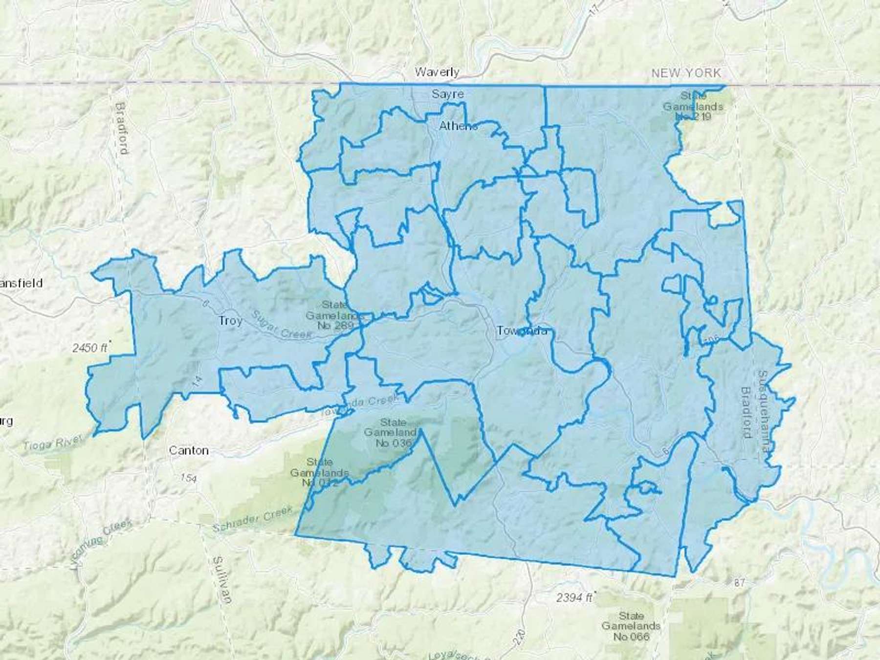 Flynn Energy Transport Cash Heating Oil Delivery Map Map With The Flynn Energy Transport Heating Oil Delivery Area Shaded In Blue