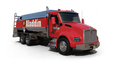 Aladdin Petroleum Corp Cash Heating Oil truck Photo of a Aladdin Petroleum Corp heating oil truck