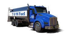 T & M Fuel Cash Heating Oil truck Photo of a T & M Fuel heating oil truck