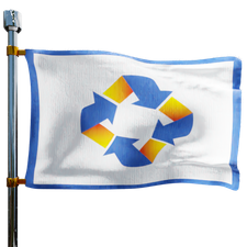 NiBROC Oil Heating Oil Prices Flag Photo of NiBROC Oil flag denoting best heating oil prices the company offers