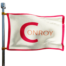 Conroy's Oil Service Heating Oil Prices Flag Photo of Conroy's Oil Service flag denoting best heating oil prices the company offers